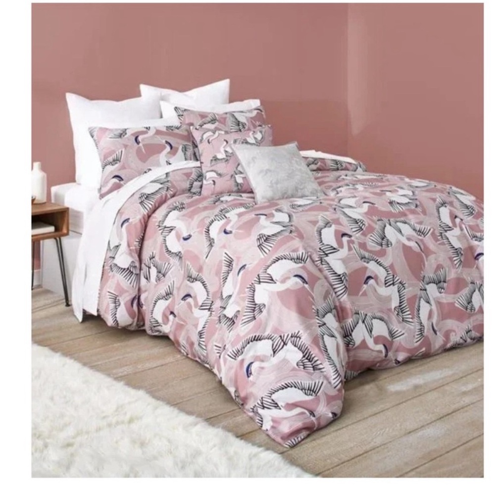 Ted Baker London CRANE Birds King Duvet Cover Set.